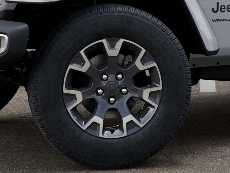 New 2025 Bright White Clear-Coat Exterior Paint Jeep Sahara image 32