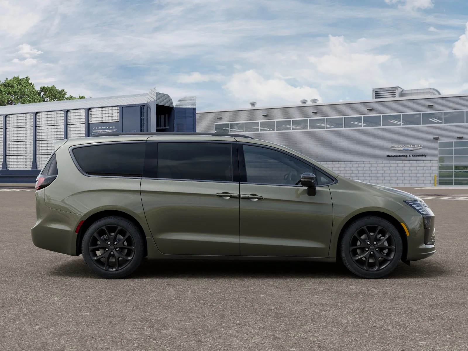 New 2027 Olive Green Pearl-Coat Exterior Paint Chrysler Limited image 12