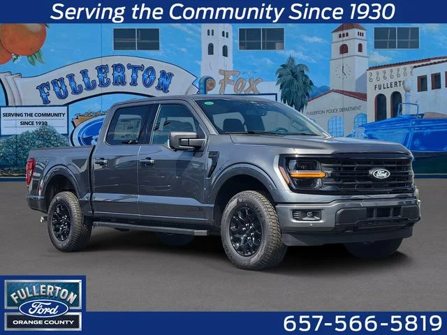 New 2026 Carbonized Gray Metallic Ford XLT image 1