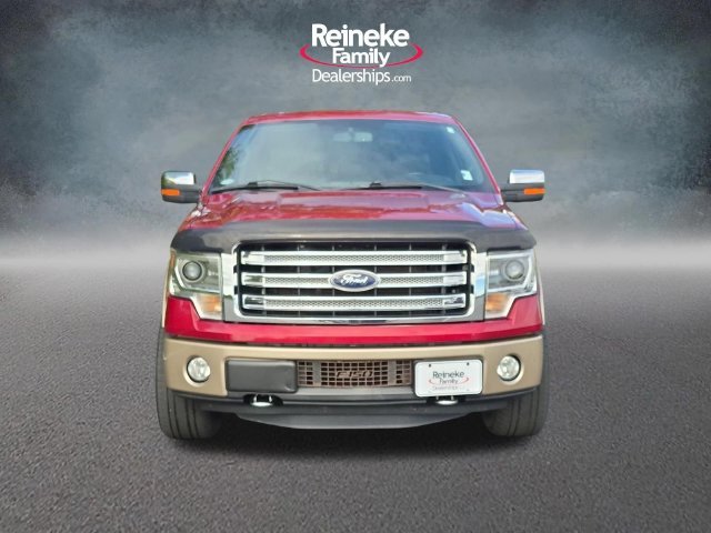 Used 2013 Ruby Red Ford Lariat image 2