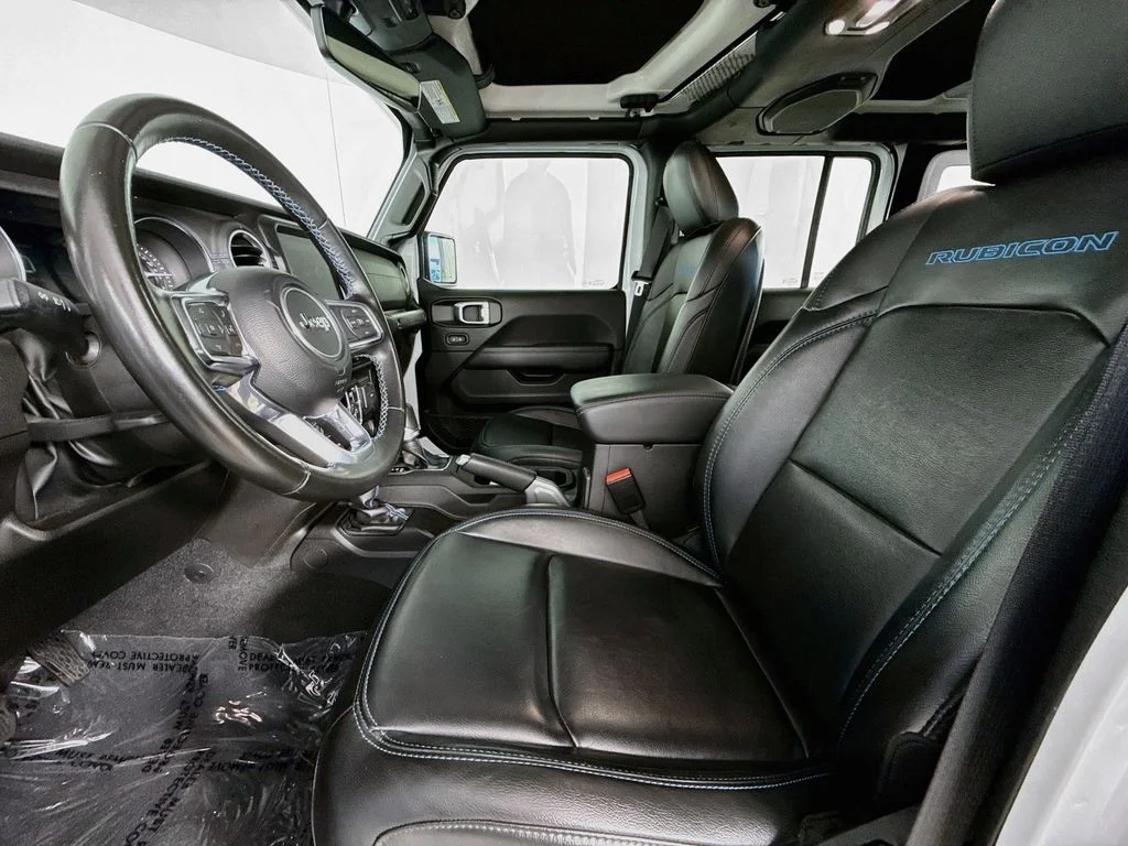 Used 2022 White Jeep Unlimited Rubicon 4xe image 20