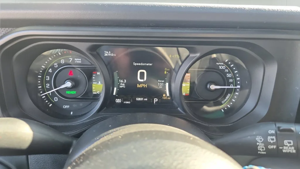 Used 2024 White Jeep Rubicon 4xe image 12