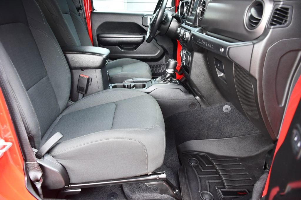 Used 2021 Red Jeep Unlimited Sport S image 29