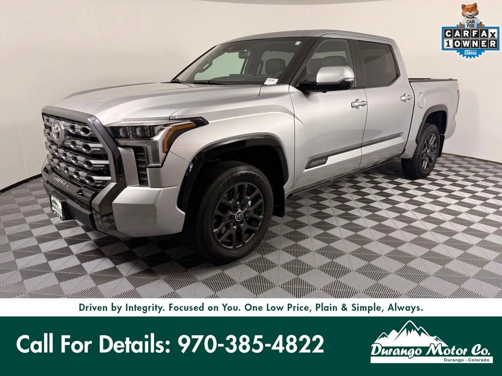 Used 2024 Silver Toyota Platinum image 1