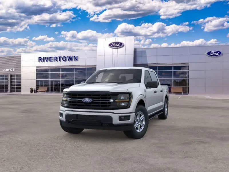 New 2026 Iconic Silver Metallic Ford XLT image 2