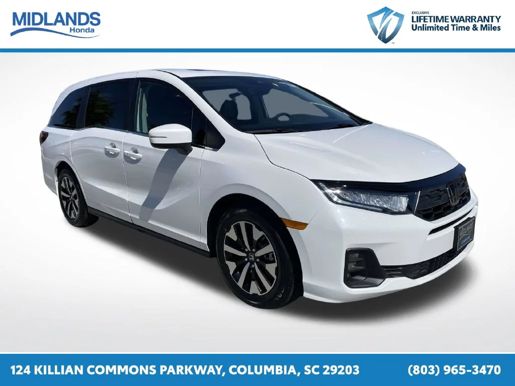New 2027 Platinum White Pearl Honda EX-L image 1