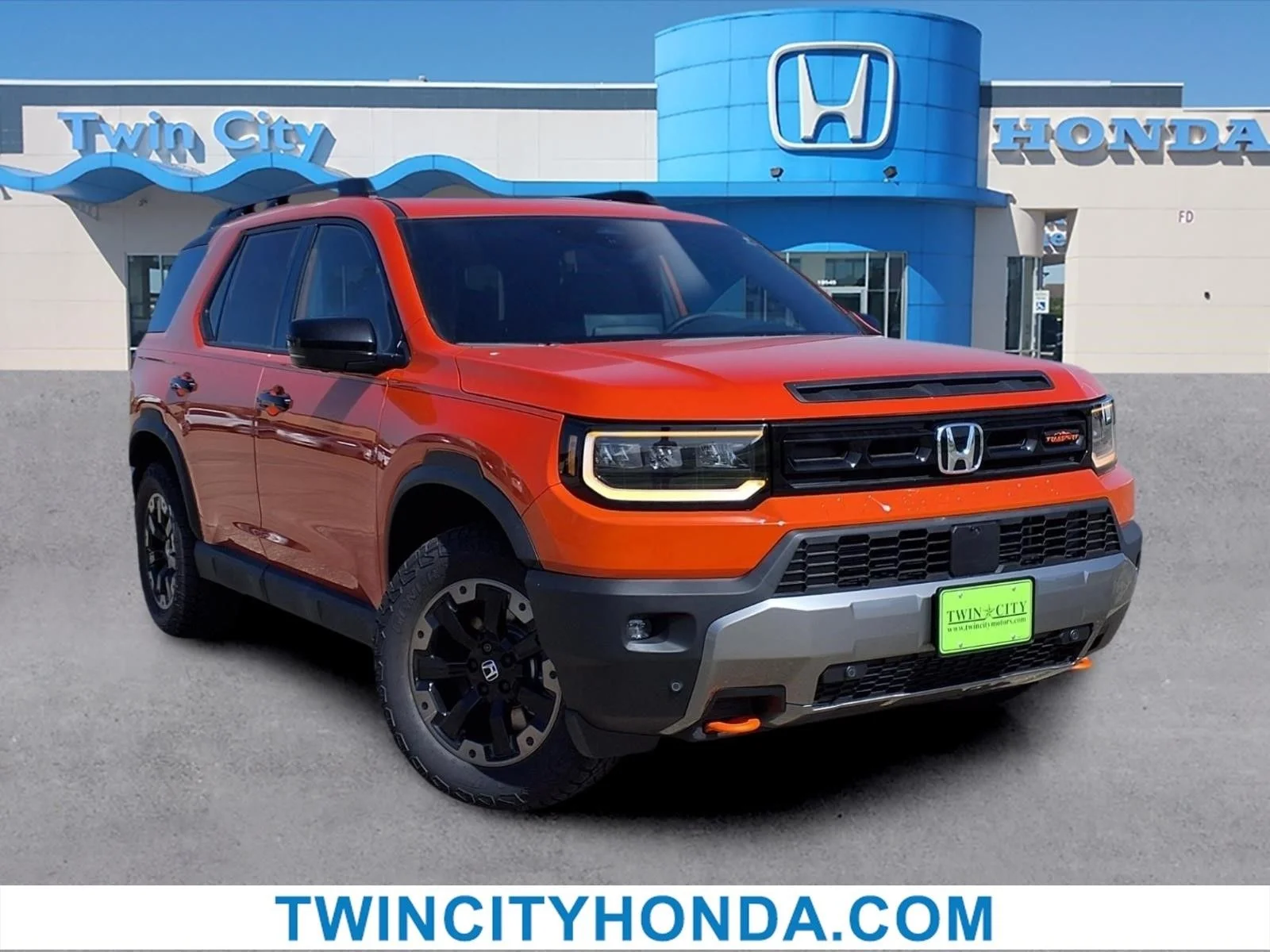 New 2026 Orange Honda TrailSport Elite image 1