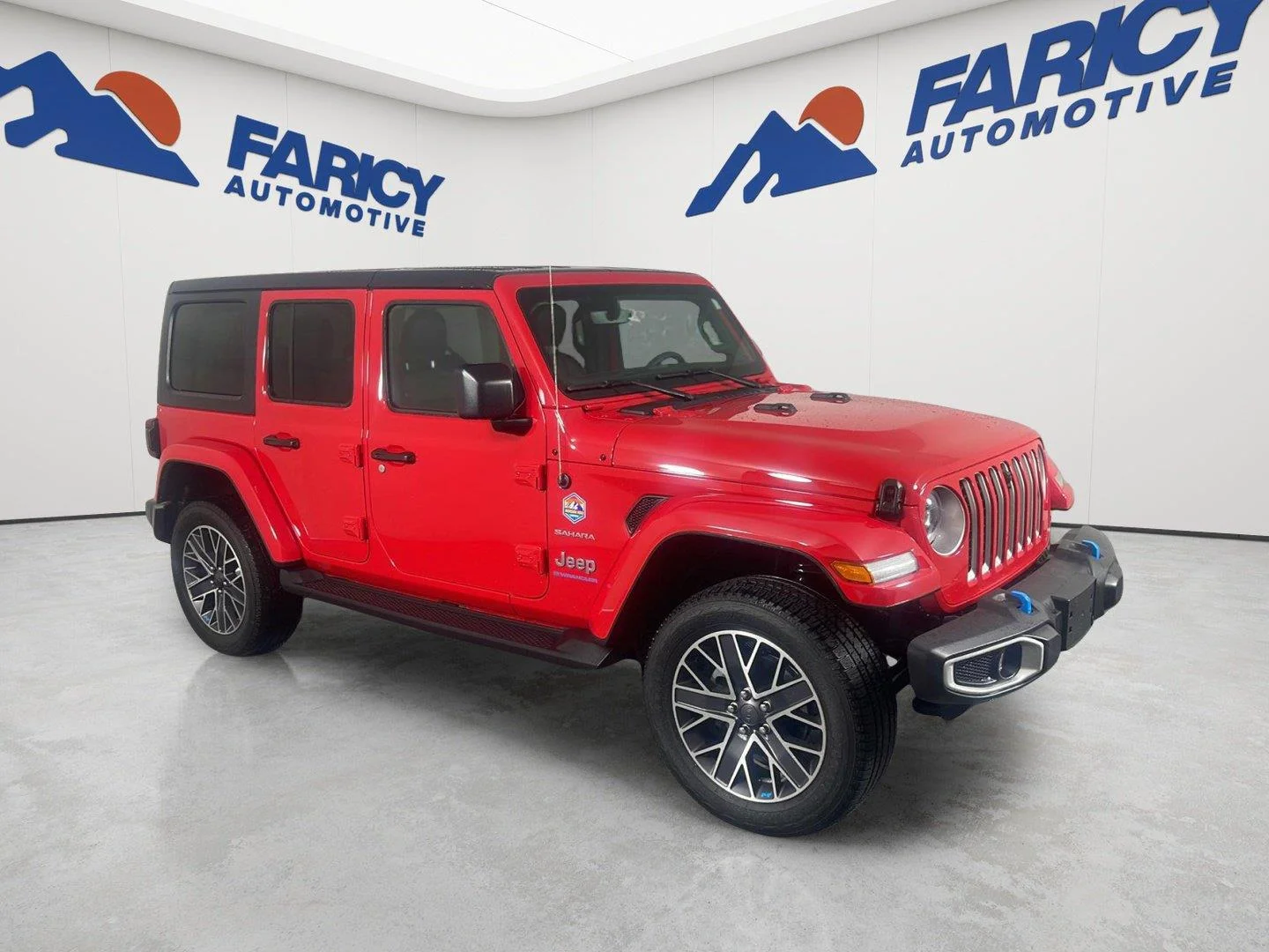 Used 2023 Firecracker Red Clearcoat Jeep Sahara image 5