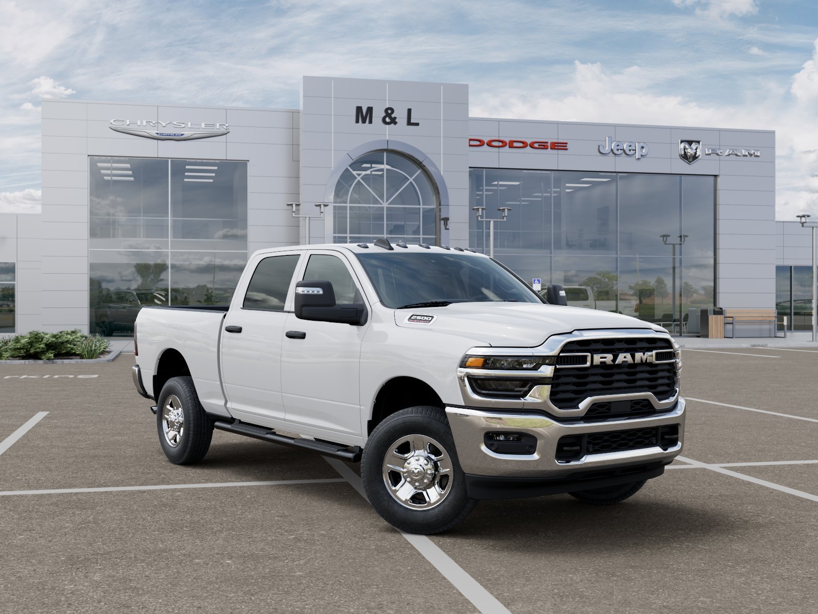 New 2026 Bright White Clear-Coat Exterior Paint RAM Tradesman image 27