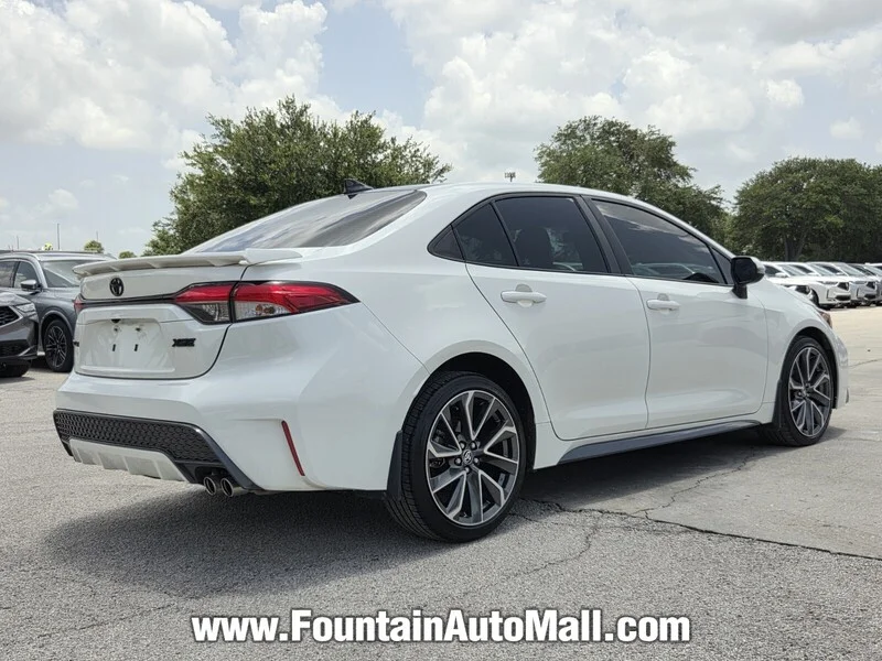 Used 2021 Black Sand Pearl TOYOTA XSE CVT image 4