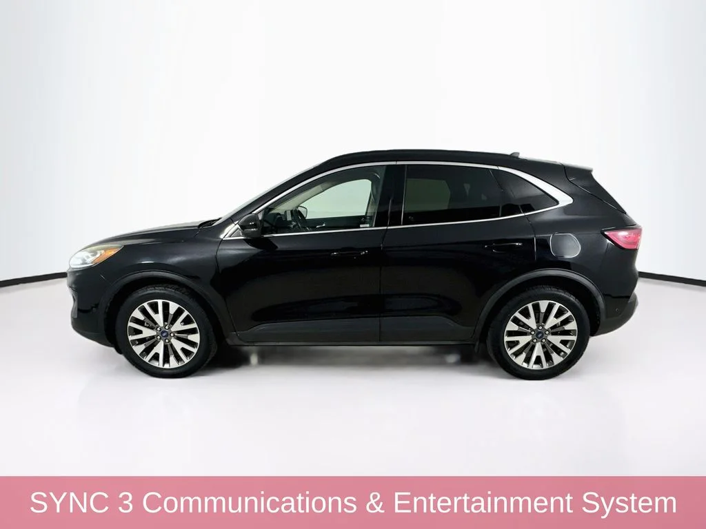 Used 2020 Black Ford Titanium image 4
