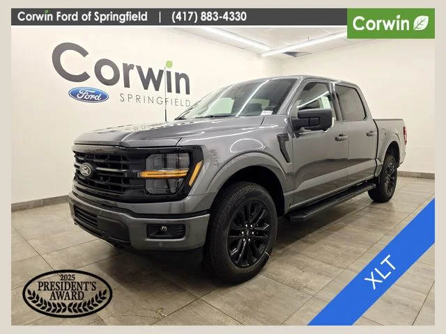 New 2026 Carbonized Gray Metallic Ford XLT image 1