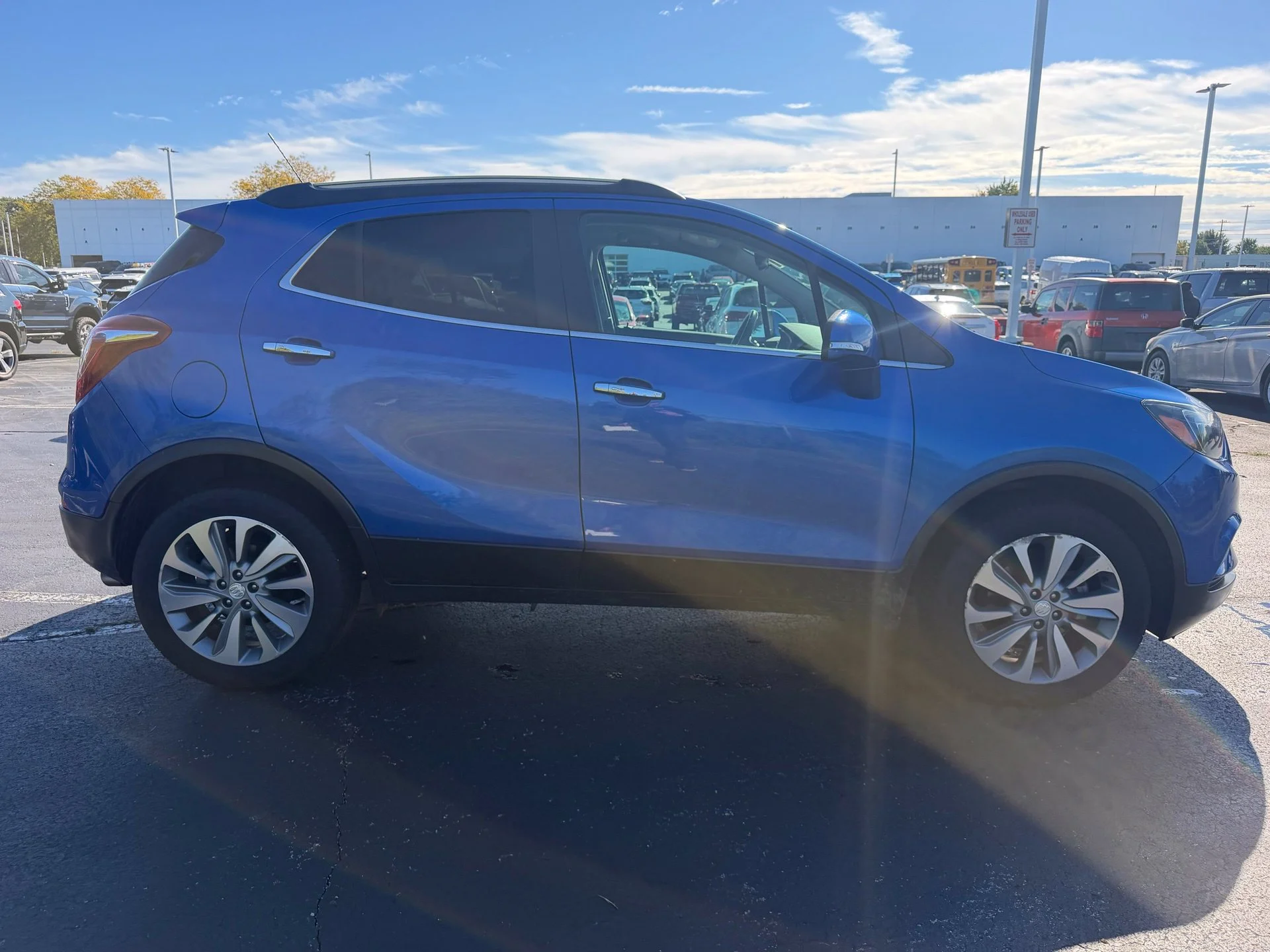 Used 2018 Includes (CM5) Black Carbon Metallic lower exterior accent color, Paint code W700S.) Buick Preferred image 5