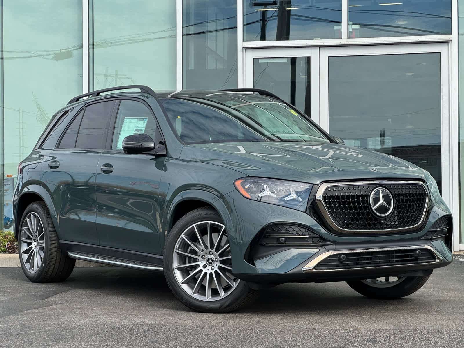 New 2027 Dark Petrol Mercedes-Benz GLE 450 image 1