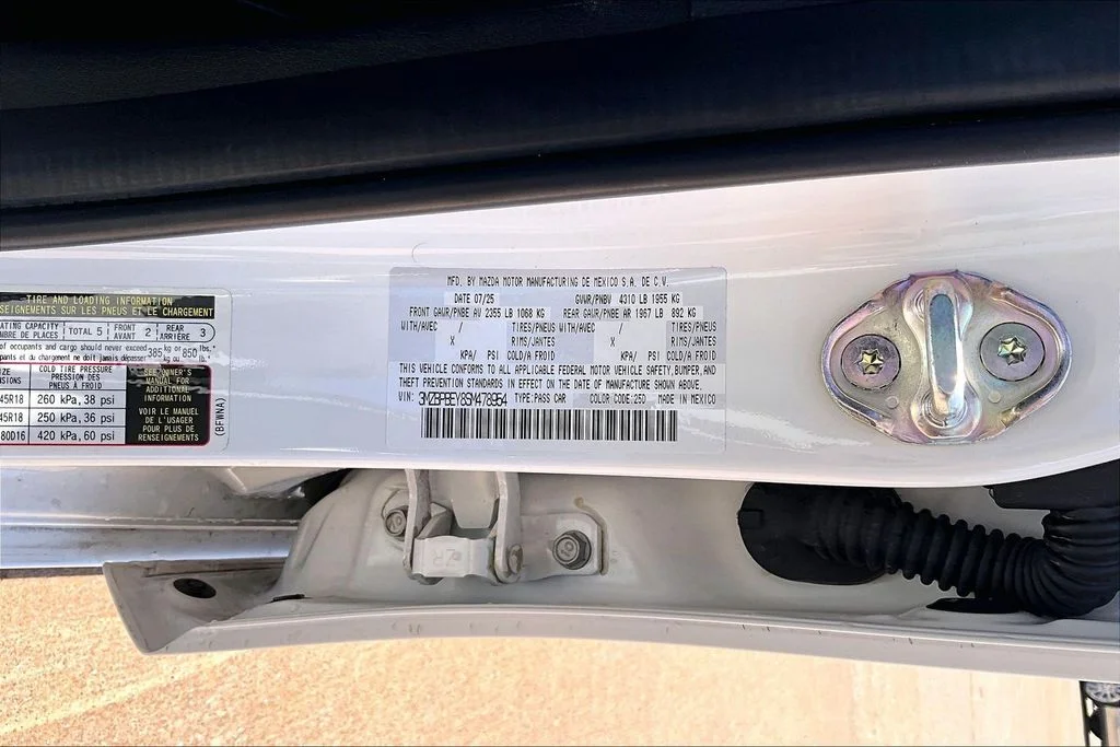 Certified Used 2025 White Mazda 2.5 Turbo Premium Plus Package image 30