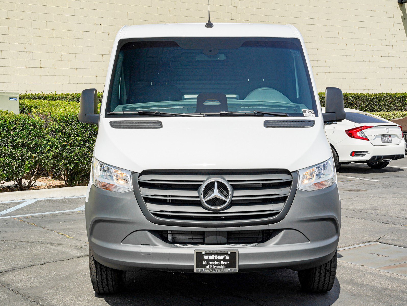 New 2026 Arctic White Mercedes-Benz 2500 Standard Roof I4 Diesel 144 Worker RWD image 2