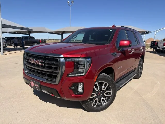 Used 2022 Red GMC AT4 image 2