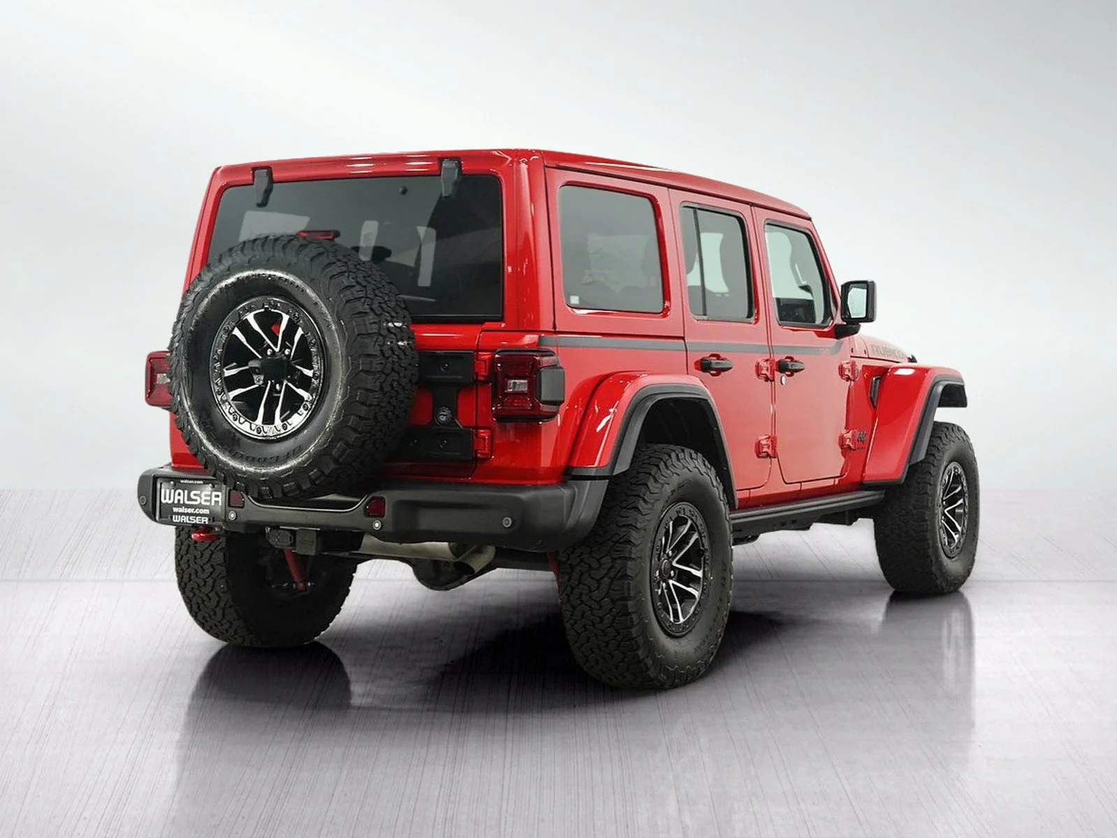 Used 2025 Firecracker Red Clearcoat Jeep Rubicon image 5