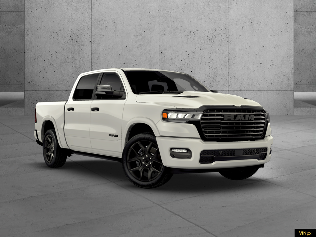 New 2026 Ivory White Tri-Coat Pearl-Coat Exterior Paint RAM Laramie image 10