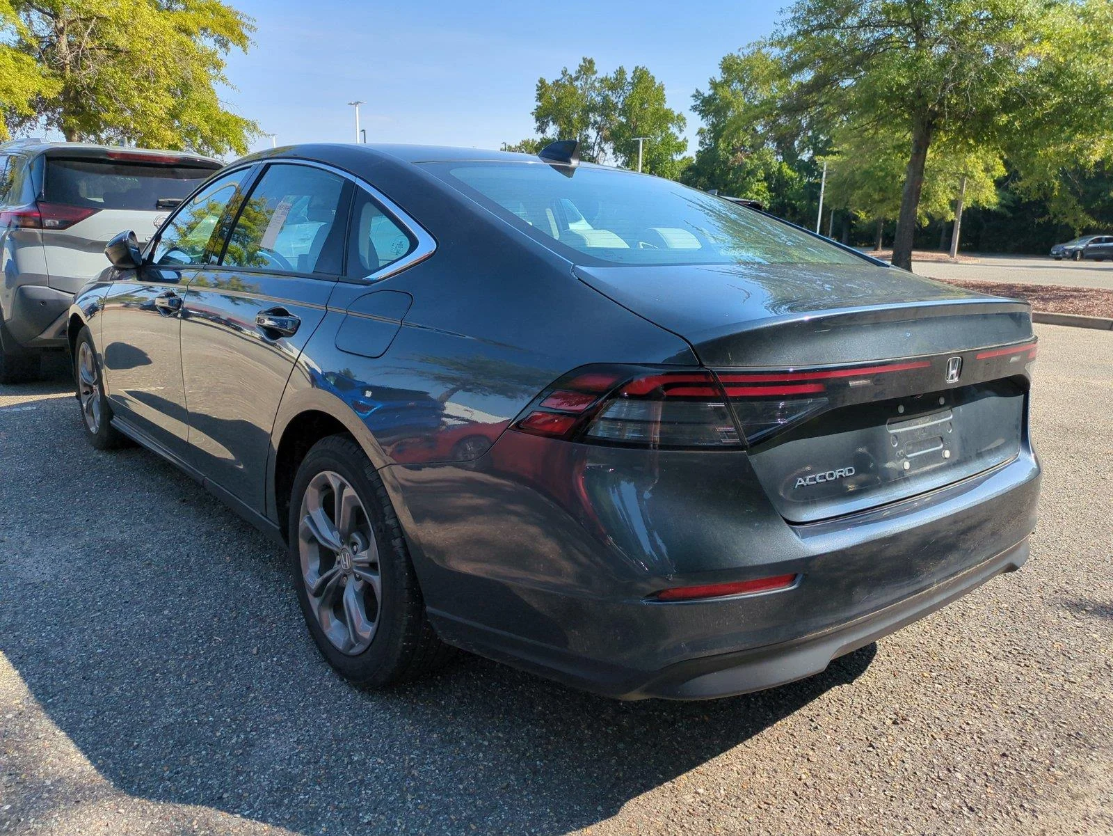 Used 2024 Meteorite Gray Metallic Honda EX image 6