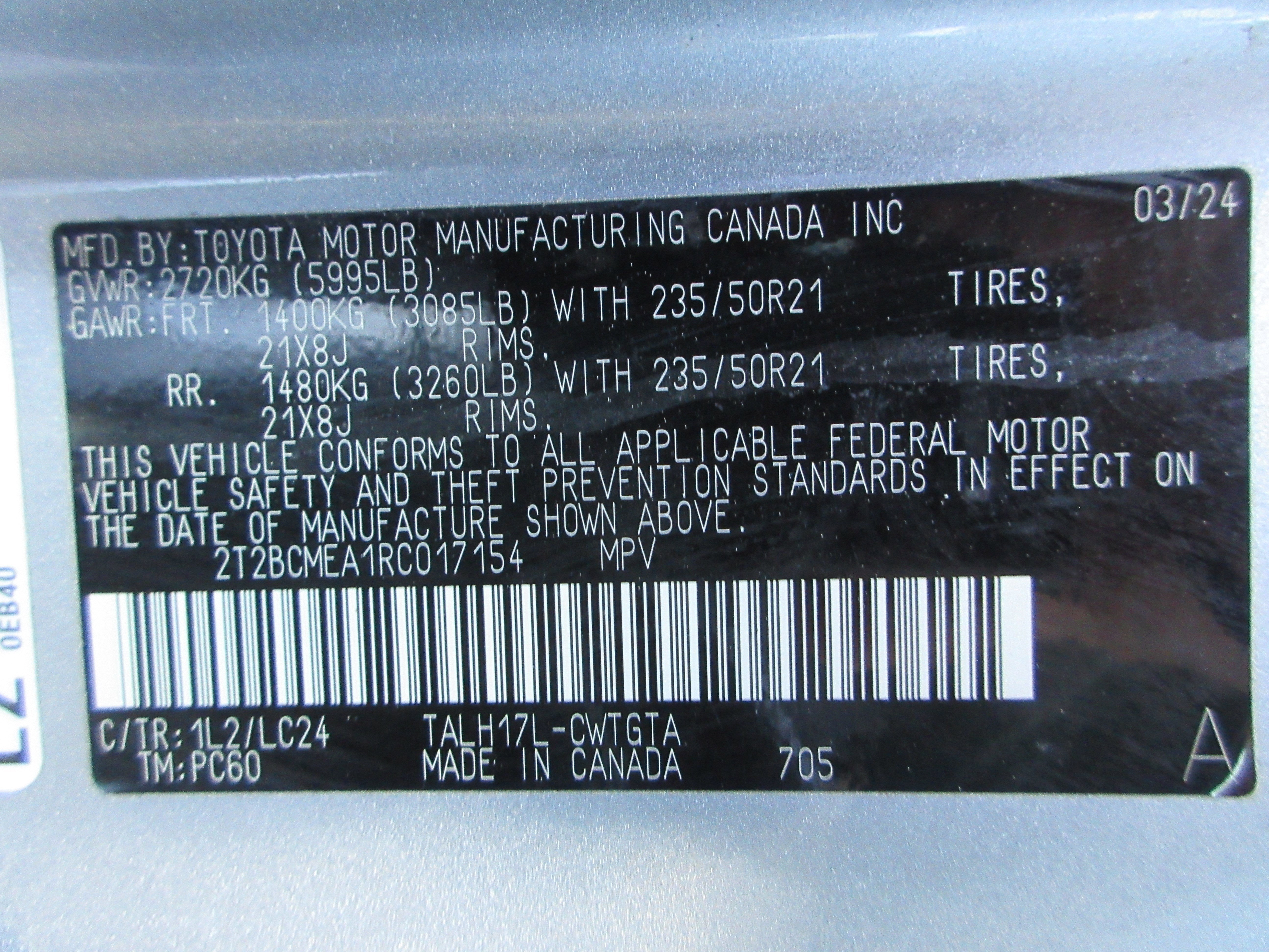 Certified Used 2024 IRIDIUM Lexus 500h F SPORT Performance image 61