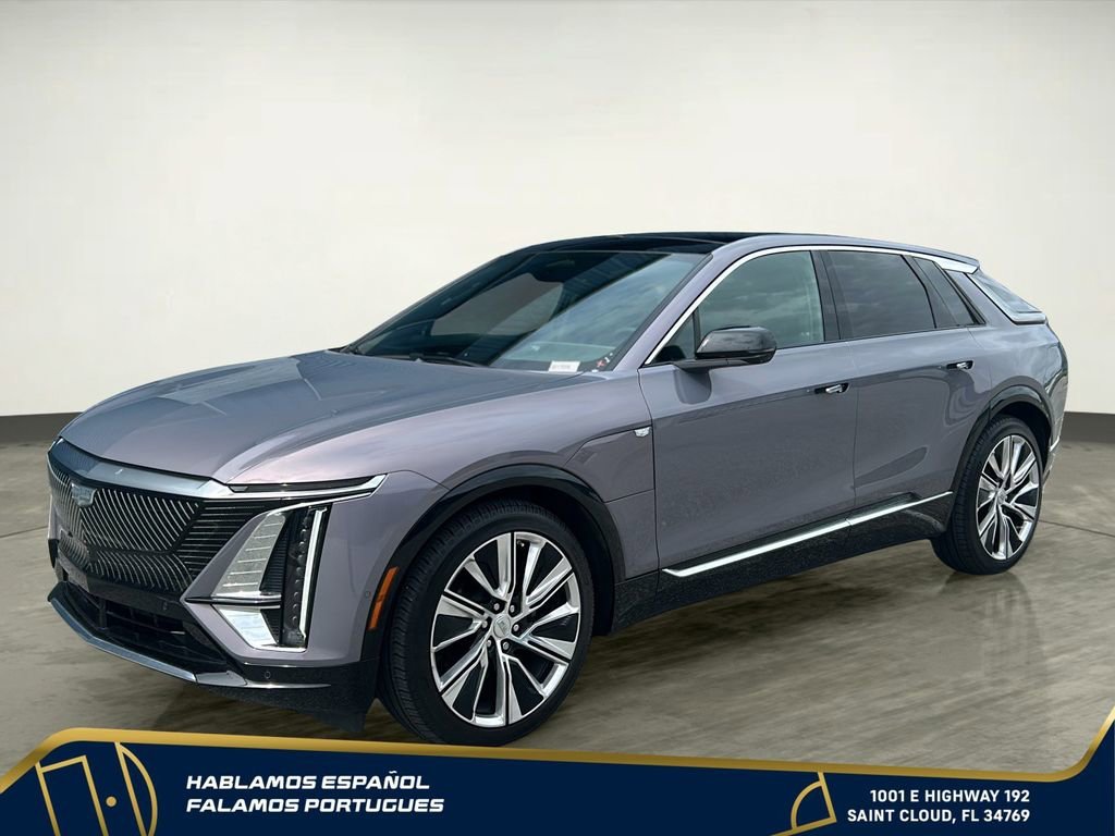 Used 2025 Cadillac LYRIQ Luxury 3 with VIN 1GYKPTRL7SZ301795 for sale in St. Cloud, FL