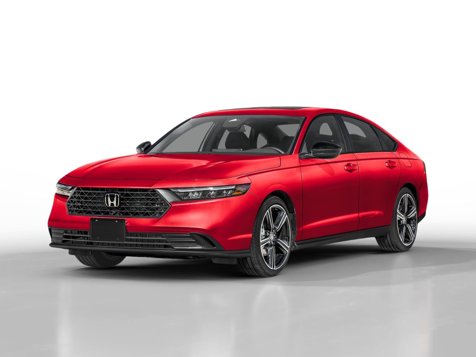 New 2026 Radiant Red Metallic Honda Sport image 1