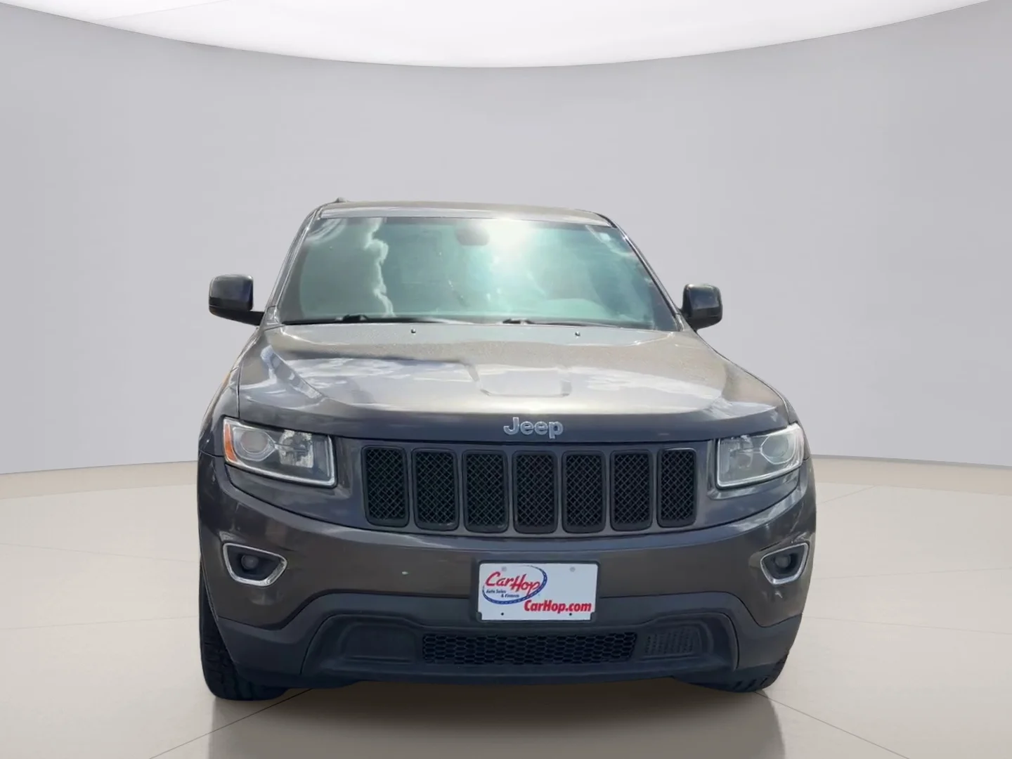 Used 2015 Gray Jeep LAREDO image 2
