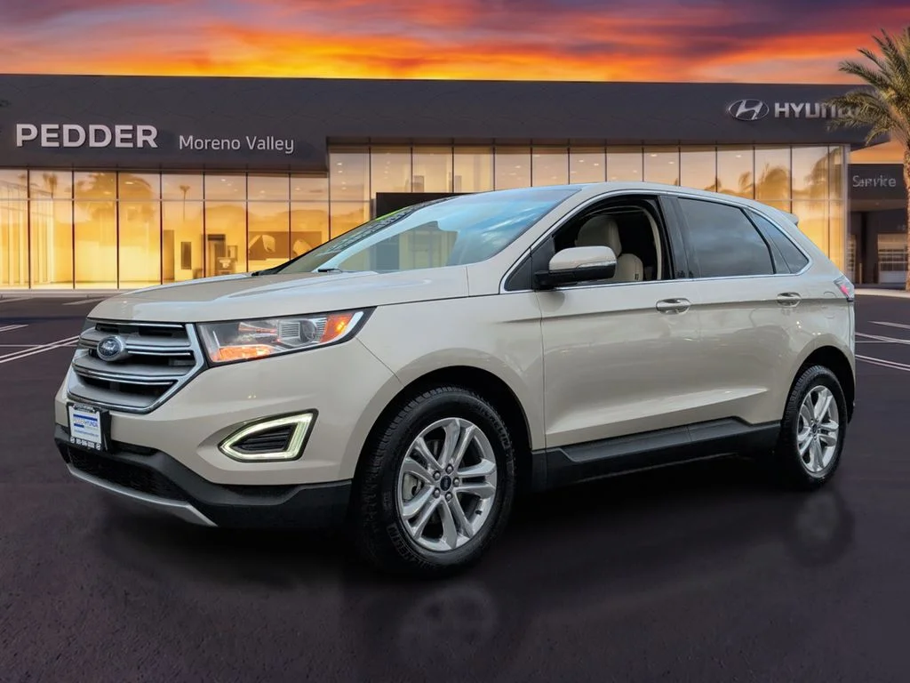 Used 2018 Ford Edge SEL with VIN 2FMPK3J85JBB59476 for sale in Moreno Valley, CA