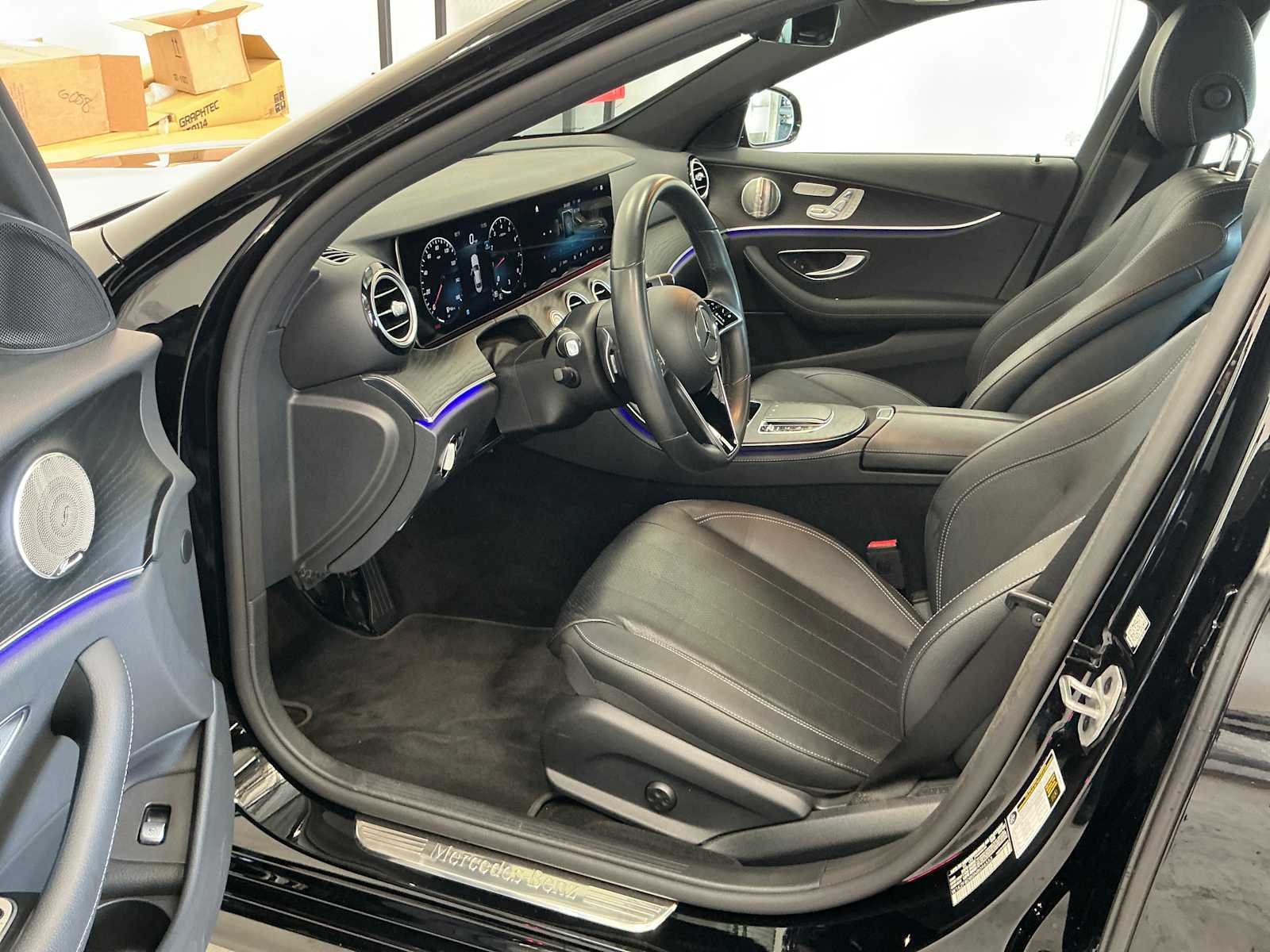 Certified Used 2022 Black Mercedes-Benz E 350 image 10