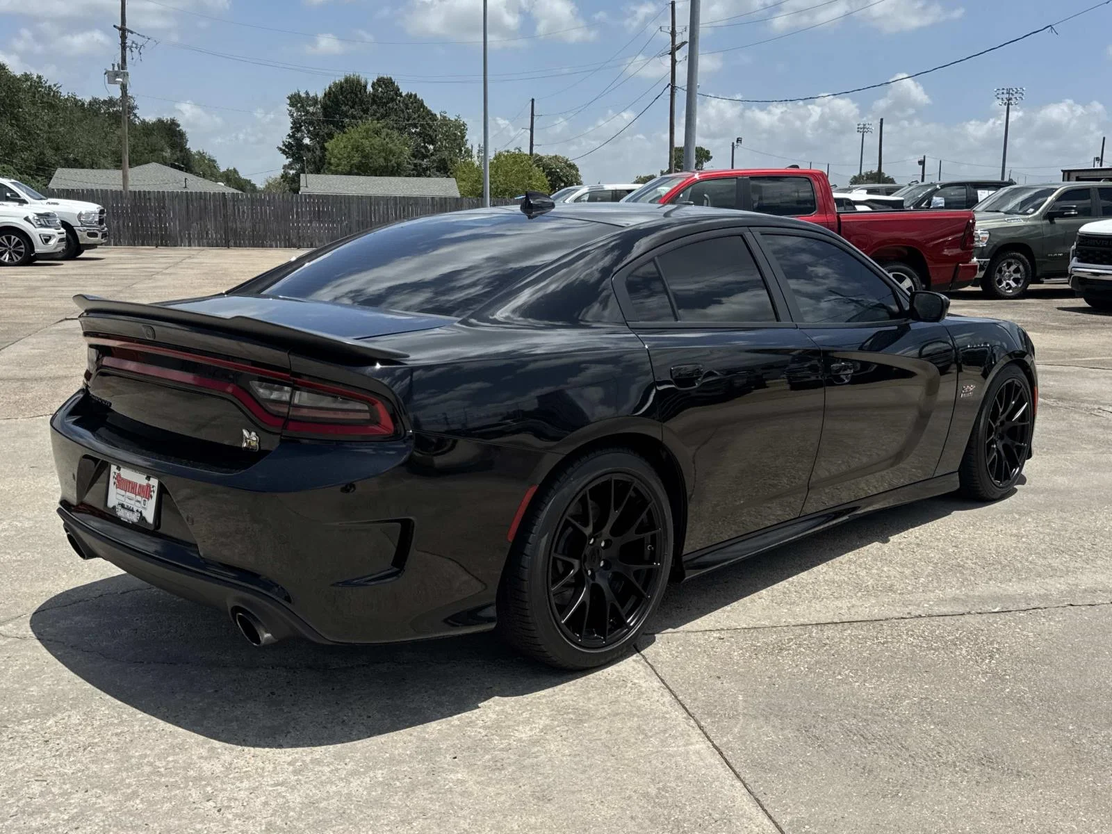 Used 2022 Pitch Black Clearcoat Dodge Scat Pack image 7