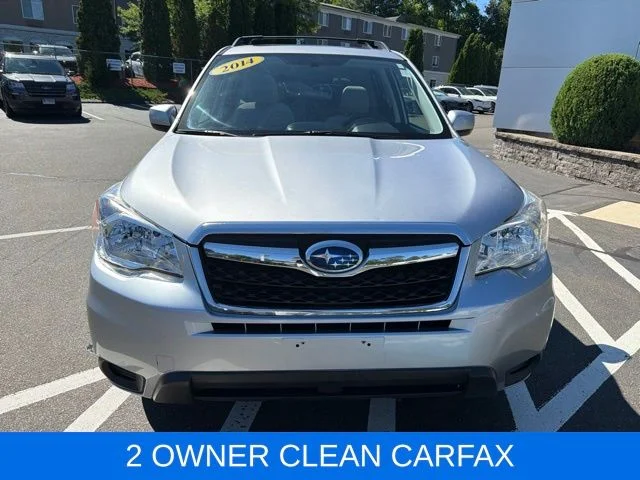 Used 2014 Subaru Forester i Premium with VIN JF2SJAECXEH435147 for sale in Branford, CT