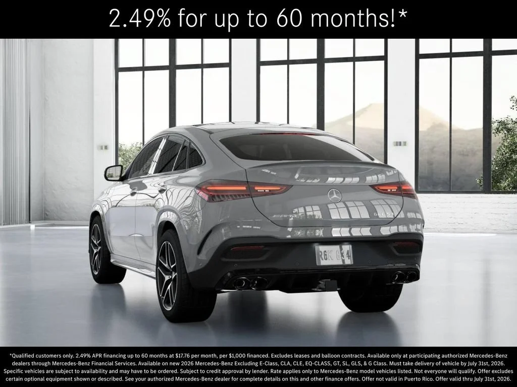 New 2026 MANUFAKTUR Alpine Grey Mercedes-Benz AMG® GLE 53 4MATIC+ Coupe image 69