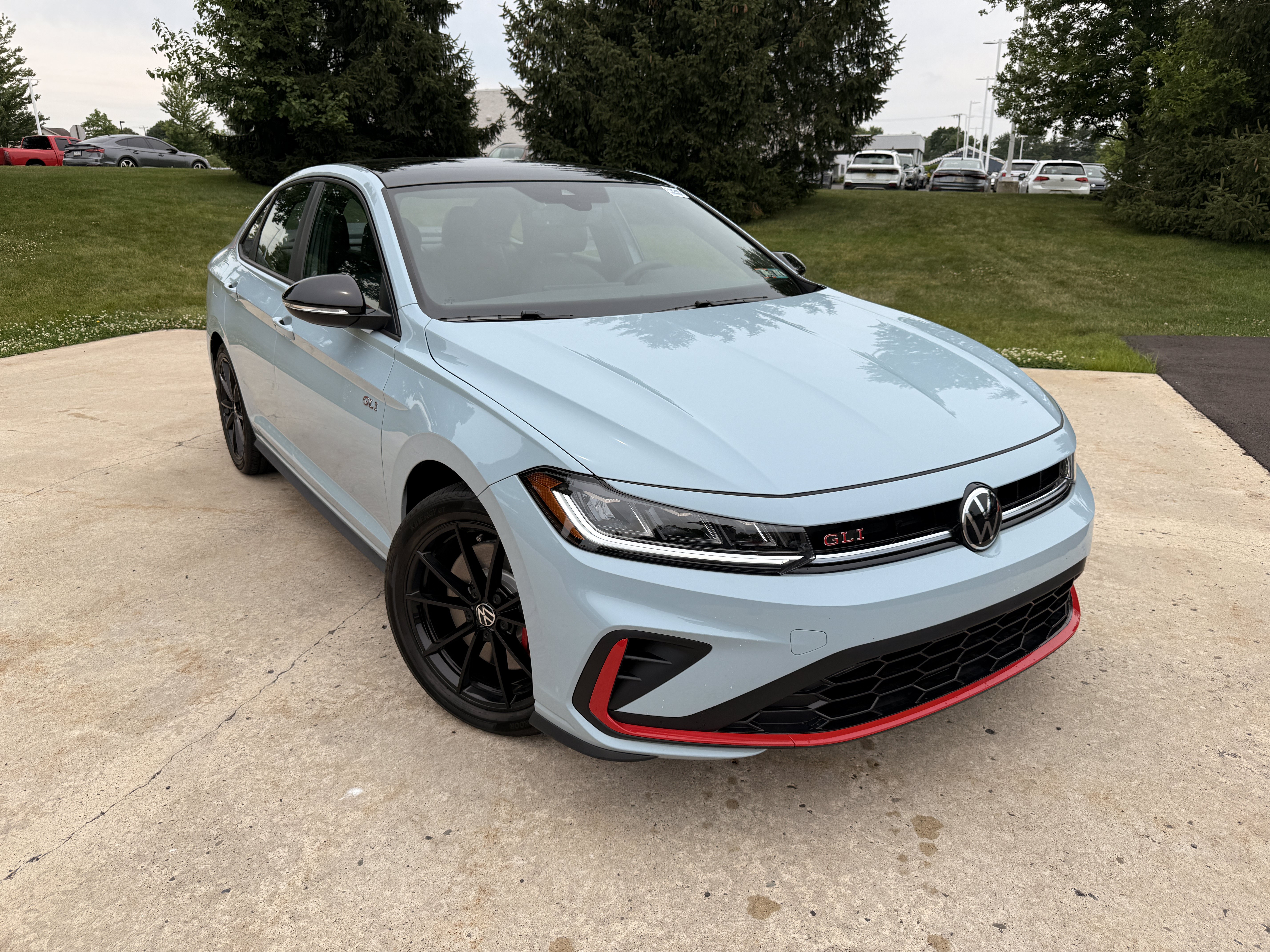 New 2026 Monument Gray W/Deep Black Roof Volkswagen Autobahn image 2