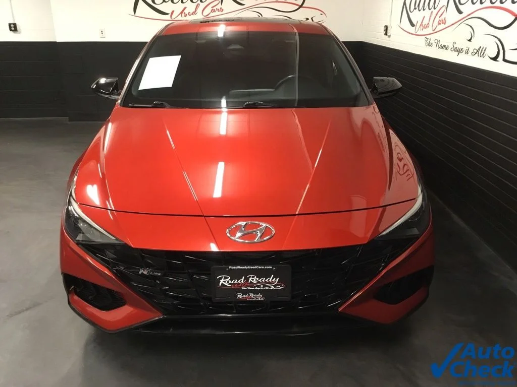 Used 2021 Orange Hyundai N Line image 4