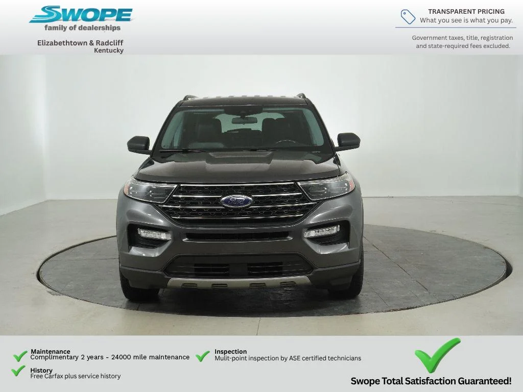 Used 2020 Magnetic Metallic Ford XLT image 5