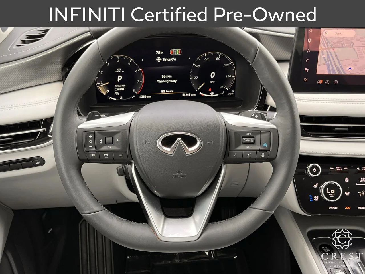 Certified Used 2026 Mineral Black INFINITI LUXE image 12