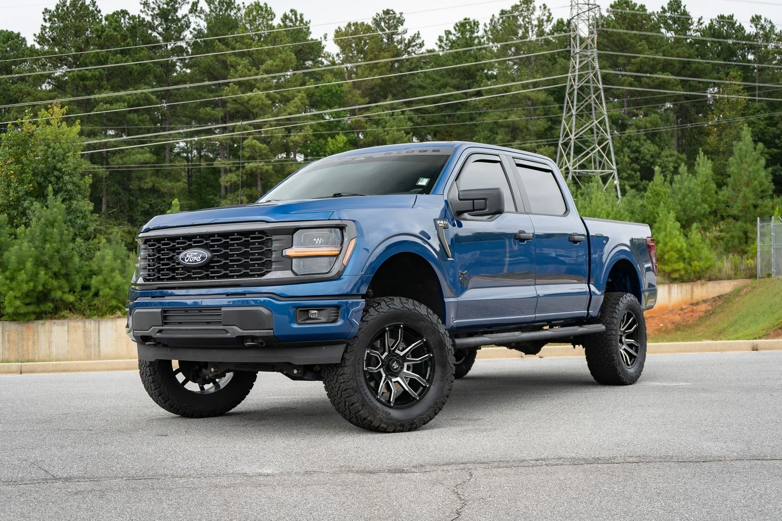 Used 2025 Blue Ford STX image 1