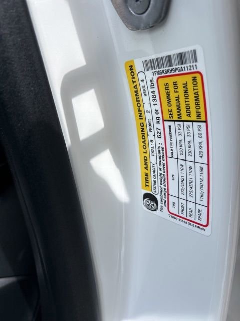 Used 2023 Star White Metallic Tri Coat Ford ST-Line image 41