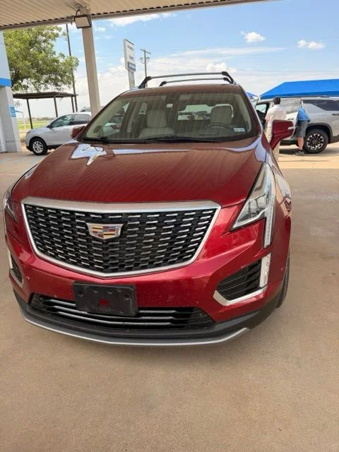 Used 2021 Red Cadillac Premium Luxury image 6