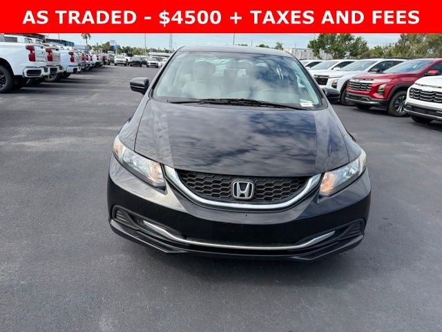 Used 2014 Honda Civic LX with VIN 2HGFB2F58EH534130 for sale in Bradenton, FL