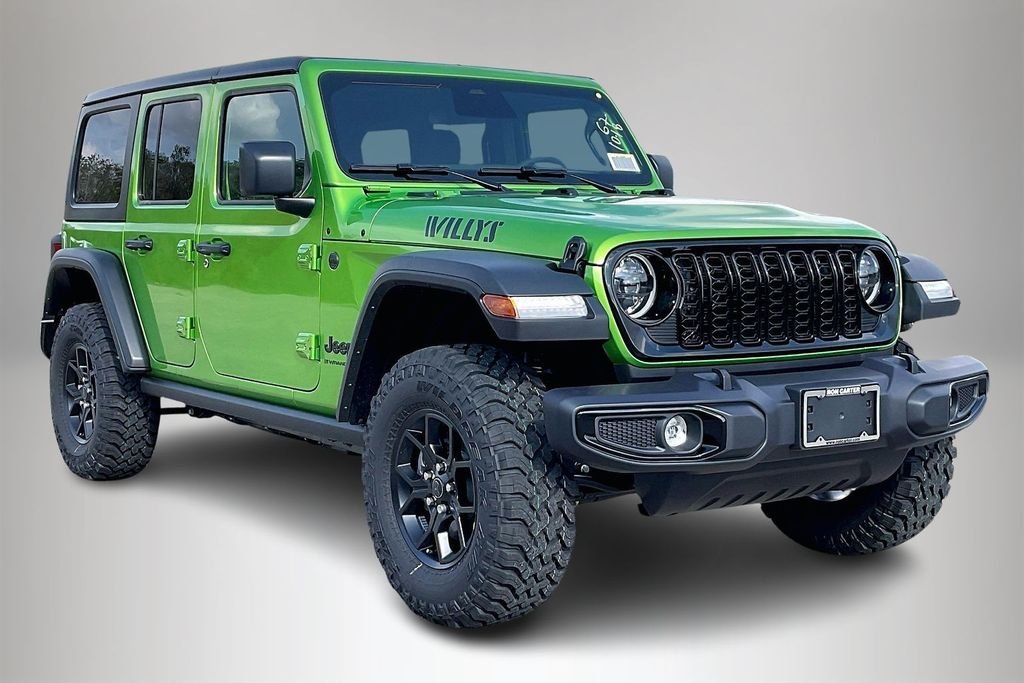 New 2026 Jeep Wrangler Willys 4D Sport Utility