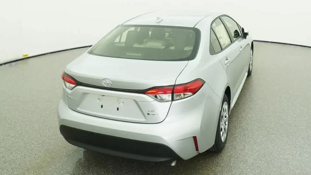 New 2026 Classic Silver Metallic Toyota Hybrid LE image 8