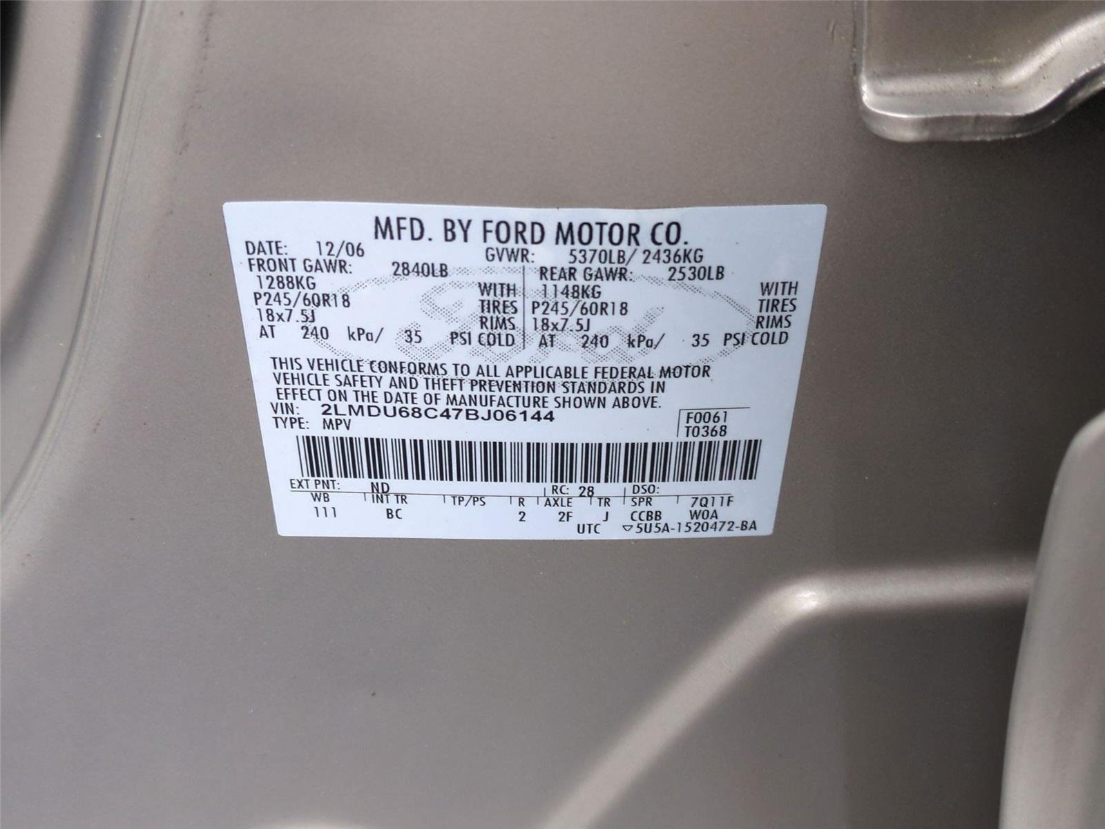 Used 2007  Lincoln  image 37