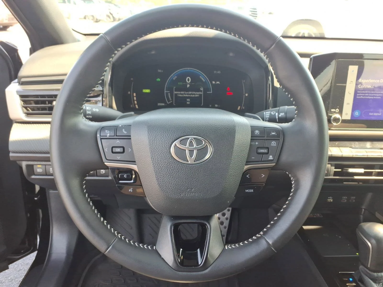 Used 2025 Midnight Black Metallic Toyota SE image 21