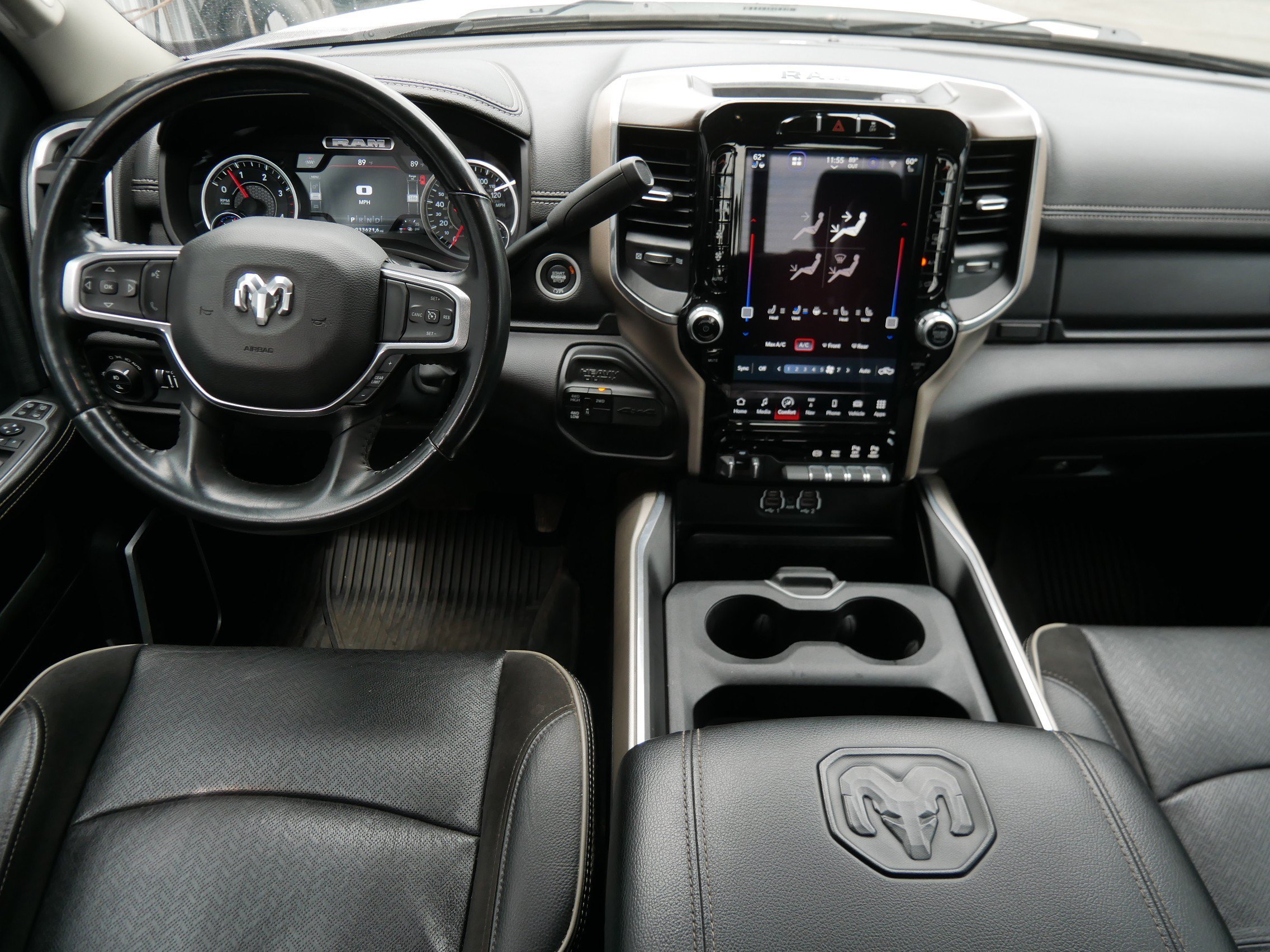 Used 2023 Bright White Clearcoat Ram Laramie image 15