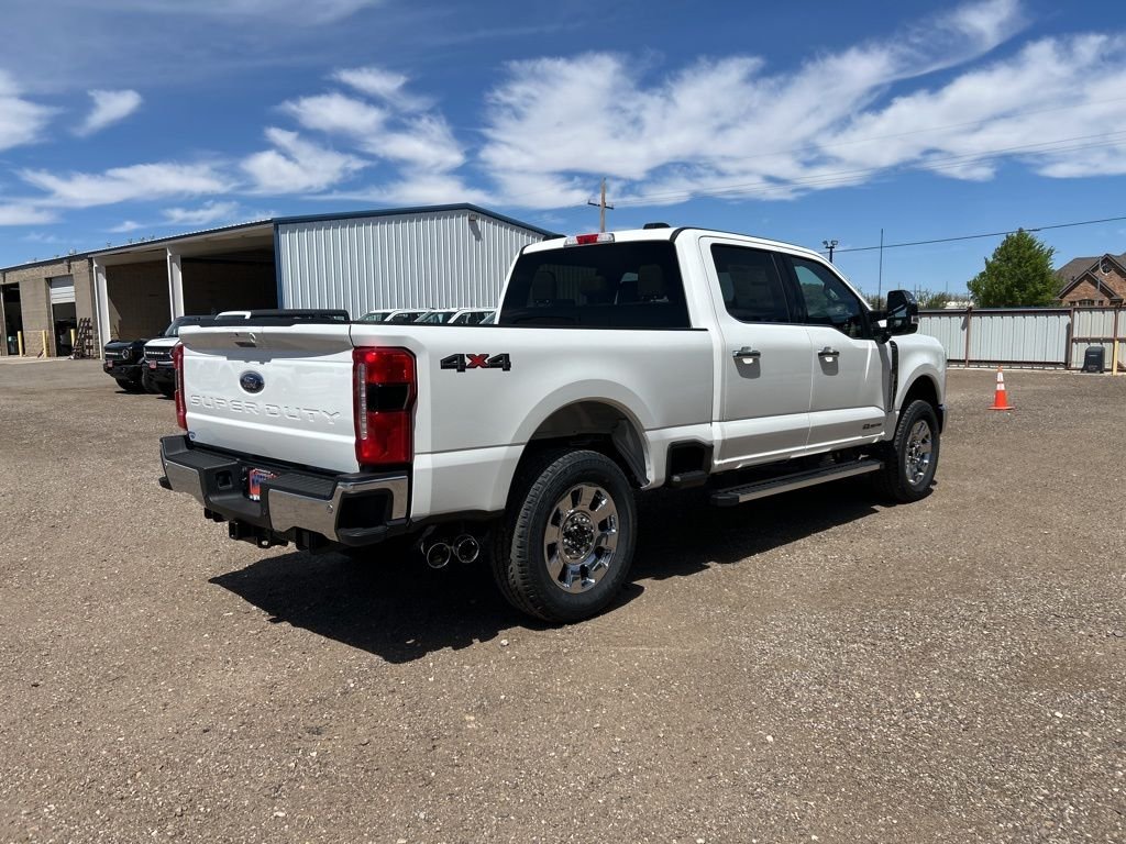 New 2026 Star White Metallic Tri-Coat Ford Lariat image 7