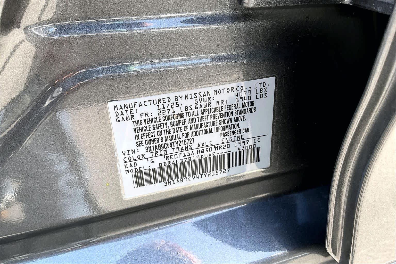 New 2026 Gun Metallic Nissan SV image 18