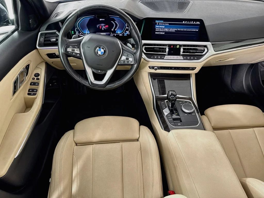 Used 2021 Black BMW 330e xDrive image 30