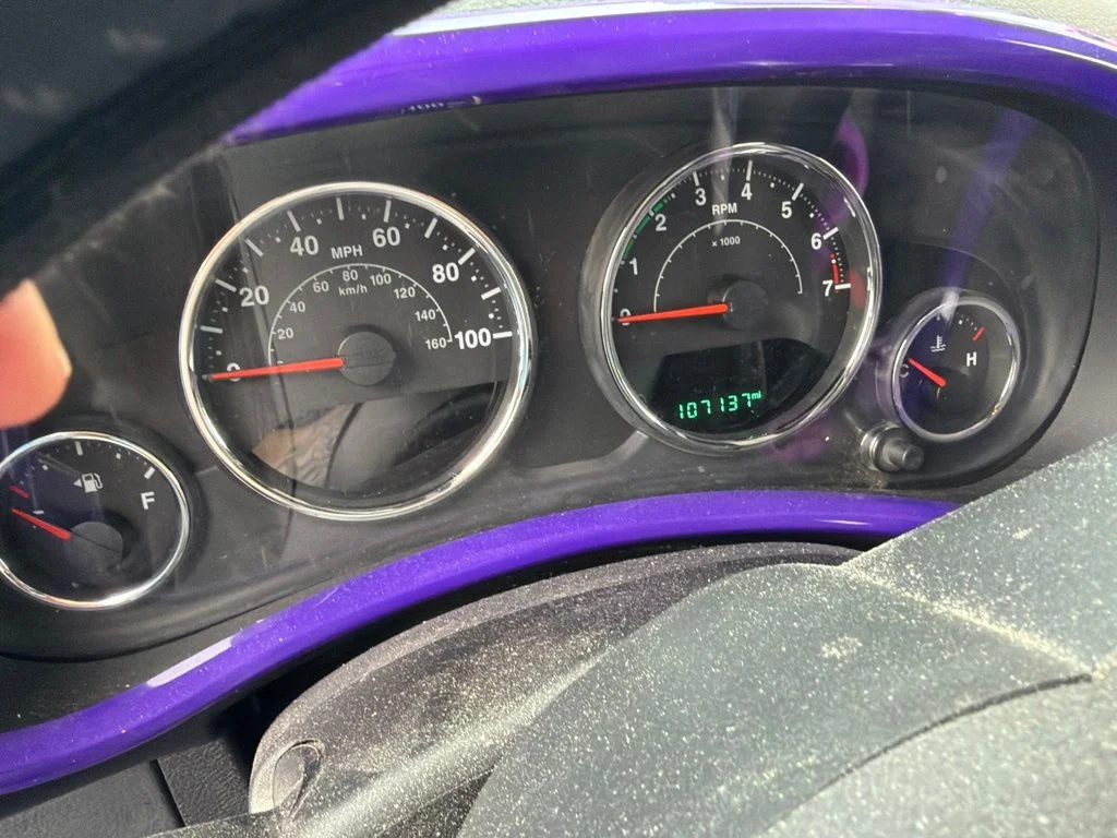 Used 2017 Purple Jeep Unlimited Sahara image 6